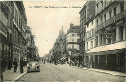 Nancy * Rue St Georges * Brasserie Restaurant LA LORRAINE * Automobile Voiture Ancienne - Nancy