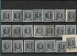 PRE Du N° COB 21 X 193. - Typo Precancels 1922-26 (Albert I)