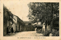 Lempaut * Route De L'arrivée De La Gare - Andere & Zonder Classificatie