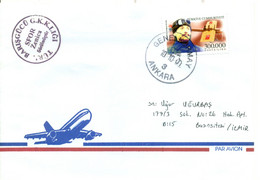 Turkey 2001 Cover NATO SFOR Bosnia And Herzegovina Turkish Battle Group Zenica - Briefe U. Dokumente