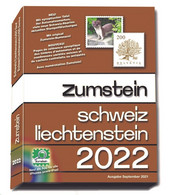 ZUMSTEIN Schweiz/Liechtenstein Briefmarken-Katalog 2022, In Farbe - Buchform - Zwitserland