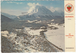 Leutasch 1130 M Mit Hohe Munde 2661 M - Tirol - (Österreich / Austria) - Leutasch