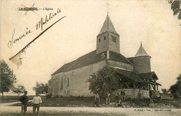 La Rothière * Rue Et Place De L'église Du Village - Autres & Non Classés