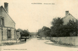 Allibaudières * Avenue De La Gare * Villageois - Andere & Zonder Classificatie