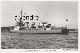 Commandant BORY, Aviso, 6-9-1948 - Warships