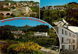 ST-MARTIN-DE-VALAMAS   ( ARDECHE )  MULTI-VUES - Saint Martin De Valamas