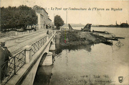 Oullins * Le Pont Sur L'embouchure De L'yzeron Au Rigodon * Pêche Carrelet Pêcherie - Oullins