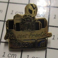 611a Pin's Pins / Beau Et Rare : THEME SPORTS / KARTING FRANCE TELECOM FETE SANS FRONTIERES - Automobile - F1