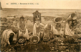 Dieppe * Les Ramasseuses De Galets * Femmes Du Pays - Dieppe