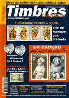 TIMBRES Magazine N°60 (09/2005) - Cartes à Jouer - Ouzbékistan - 2nde Guerre Mondiale - Les Flammes - French (from 1941)