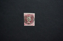 (T2) Portugal 1856 25r - Af. 13 (Used) - Usati