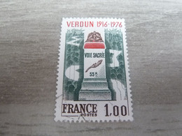 Verdun - Voie Sacrée - 1f. - Vert Foncé, Rouge Et Brun Carminé - Oblitéré - Année 1976 - - Gebraucht