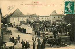 Bourgnounac Mirandol * Place Et Le Champ De Foire * Marché Aux Cochons Marchands - Andere & Zonder Classificatie