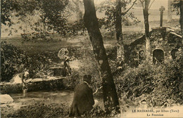 Alban * Le Masnadal * Vue Sur La Fontaine * Lavoir Laveuse - Alban