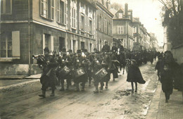 Lisieux * Carte Photo Photographe G. LE MAITRE * Régiment Tambours - Lisieux