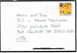 57556 - Bund - 1975 - 300Pfg. Erich Kaestner EF A LpBf BRIEFZENTRUM 99 - ... -> Port Charlotte, FL (USA) - Briefe U. Dokumente
