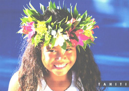 Tahiti Island, A Little Girl Of Polynesia - Oceanía