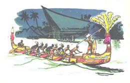 P.Pavlinov:Solomon Islands Pirogue, 1971 - Oceanië