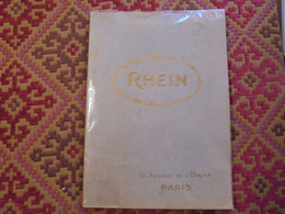 Ancien TB Catalogue Matériel Pour Dentiste RHEIN (Doubs)+ 3 Doc. Matériel Dentaire - Medizinische Und Zahnmedizinische Geräte