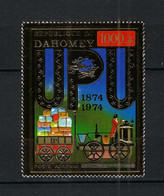 DAHOMEY 1974: "UPU Centenary 1874-1974",  Le Bloc Neuf**, TTB - UPU (Union Postale Universelle)