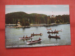 Rocky Point Fourth Lake  Fulton Chain. Adirondack   New York       ref 5548 - Adirondack