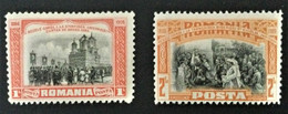 1906 Karl I Mi.195*), 196*) - Unused Stamps