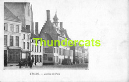 CPA EEKLO EECLOO JUSTICE DE PAIX - Eeklo