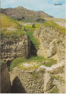 JERICHO VIEW TO THE MT OF TEMPTATION FROM THE EXCAVATIONS - Palestine