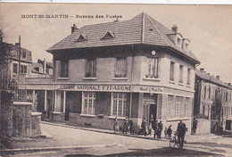 54 MONT SAINT MARTIN Bureau Des Postes , Façade Caisse D' épargne - Mont Saint Martin