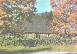 Estonia:West-Estonian Cottage-cum-threshing-barn, 1977 - Europe