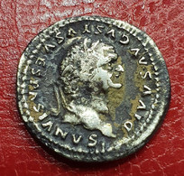 IMPERIO ROMANO. VESPASIANO. DENARIO.  AÑO 80/81 D.C.   PESO 3,4 GR - Les Flaviens (69 à 96)
