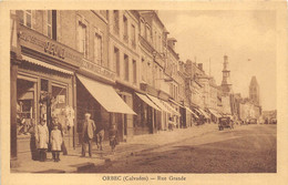 14-ORBEC- RUE GRANDE - Orbec