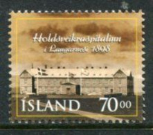 ICELAND 1998 Centenary Of Leprosy Hospital MNH / **.  Michel 892 - Unused Stamps