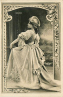 REJANE Réjane * Carte Photo * Artiste Spectacle Music Hall Cabaret Théâtre Opéra * Photo REUTLINGER - Artistes