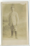 Carte Photo Militaria Soldat Uniforme Officier - Uniformes