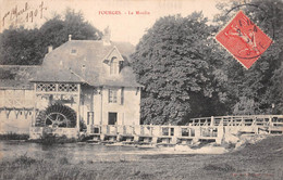 FOURGES (Eure) - Le Moulin à Eau - Roue à Aubes - Fourges