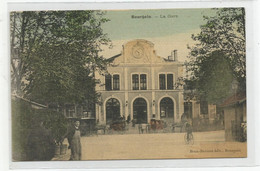 38 Isère Bourgoin La Gare Carte Toilée - Bourgoin