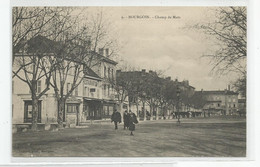 38 Isère Bourgoin Champ De Mars 1907 - Bourgoin