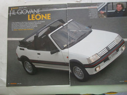 # ARTICOLO / CLIPPING PEUGEOT 205 CTI - First Editions