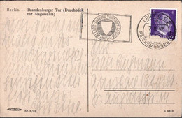 ! Maschinenwerbestempel Deutsches Reich Eigene Vorsicht Bester Unfallschutz, Leipzig, 1942 - Cartas & Documentos