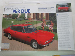 # ARTICOLO / CLIPPING FIAT DINO COUPE' 1968 - Premières éditions