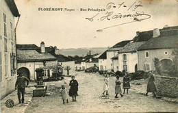 Florémont * La Rue Principale Du Village * Villageois - Other & Unclassified