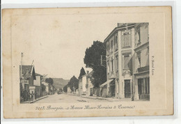 38 Isère Bourgoin Avenue Alsace Lorraine Et Casernes Du 22 Ri Dépot 17/08/1914 - Bourgoin