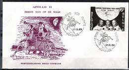 Belgium Space Apollo 11  21.09.69  Koksijde - Sin Clasificación