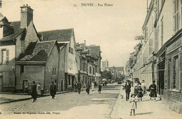 Troyes * La Rue Thiers * Boulangerie * Photographe BRUNON ? - Troyes