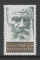 TIMBRE NEUF DE FRANCE - LEON TOLSTOI N° Y&T 1989 - Writers