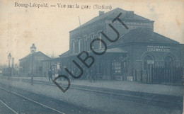 Postkaart/Carte Postale - LEOPOLDSBURG - Vue Sur La Gare / Station (C1950) - Leopoldsburg