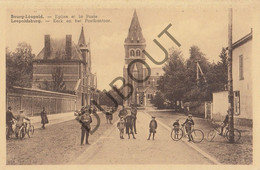 Postkaart/Carte Postale - LEOPOLDSBURG - Eglise Et La Poste (C1935) - Leopoldsburg