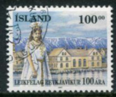 ICELAND 1997 Reykjavik Theatre Centenary Used.  Michel 875 - Used Stamps