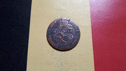 BELGIQUE LEOPOLD IER 2 CENTIMES 1845 COTE 5-15-45-90€ - 2 Cent